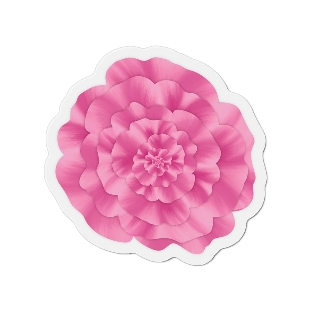 Abstract Peony Magnet