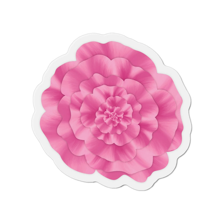 Abstract Peony Magnet