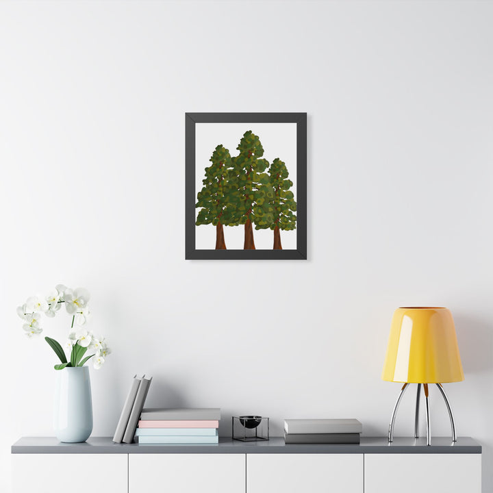 Coastal Redwood Framed Print – Wall Art