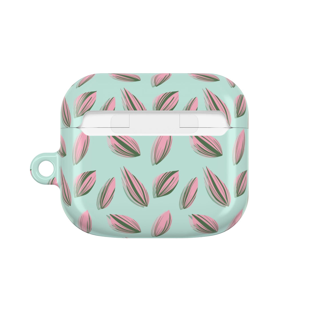 Tradescantia Nanouk Pattern AirPod Case Plant Inspired Protective Cover for AirPods