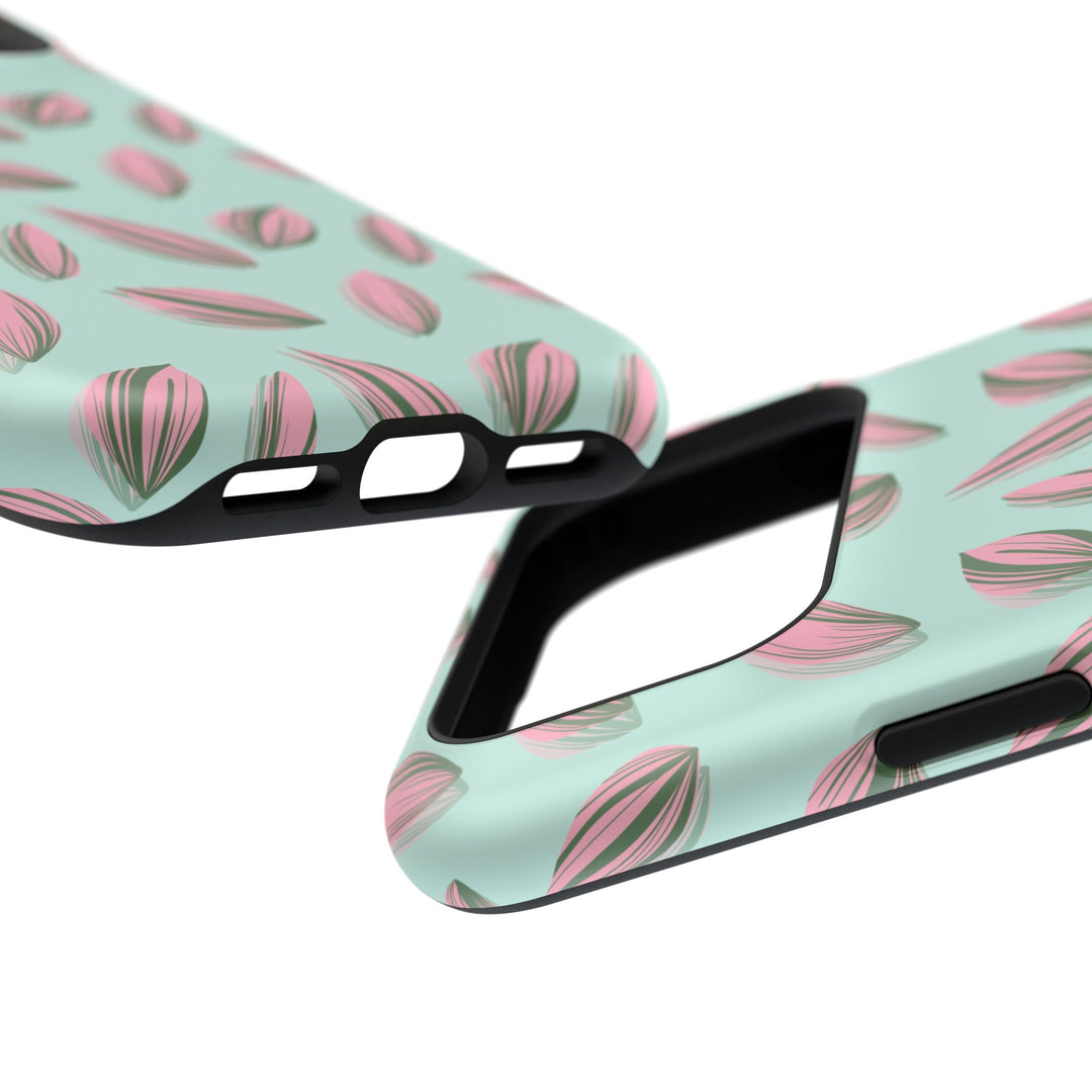 Tradescantia Nanouk Pattern Phone Case – Dual Layer Protective Cover