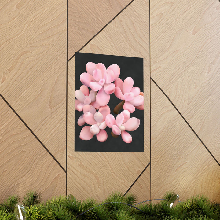 Pink Moonstone Botanical Print – Unframed Wall Art