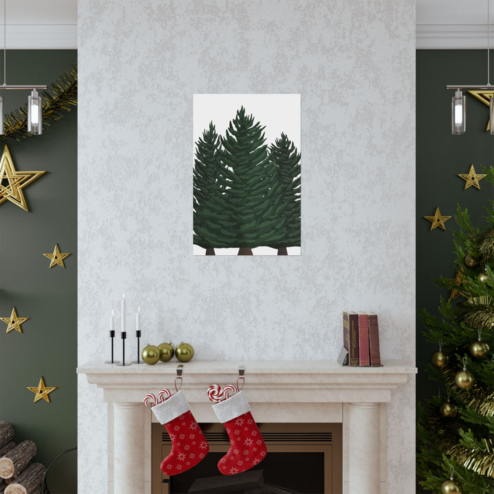 Douglas Fir Print – Unframed Wall Art