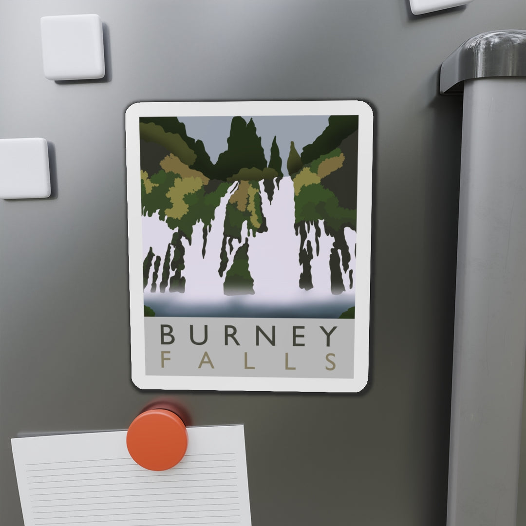 Burney Falls Magnet – Flexible Die Cut Vinyl