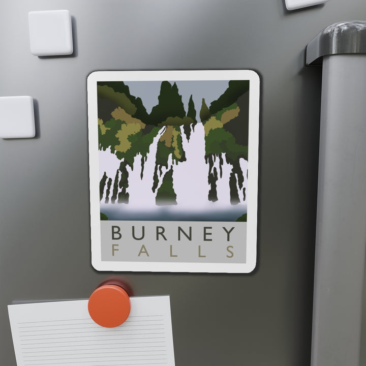 Burney Falls Magnet – Flexible Die Cut Vinyl