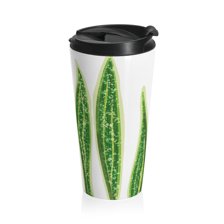 Snake Plant Tumbler | Vacuum Insulated Stainless Steel Tumbler 20 oz Travel - The Potted Pixel