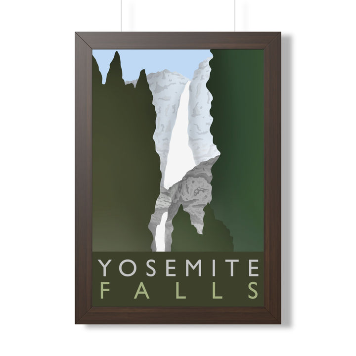 Yosemite Falls Framed Print – Wall Art