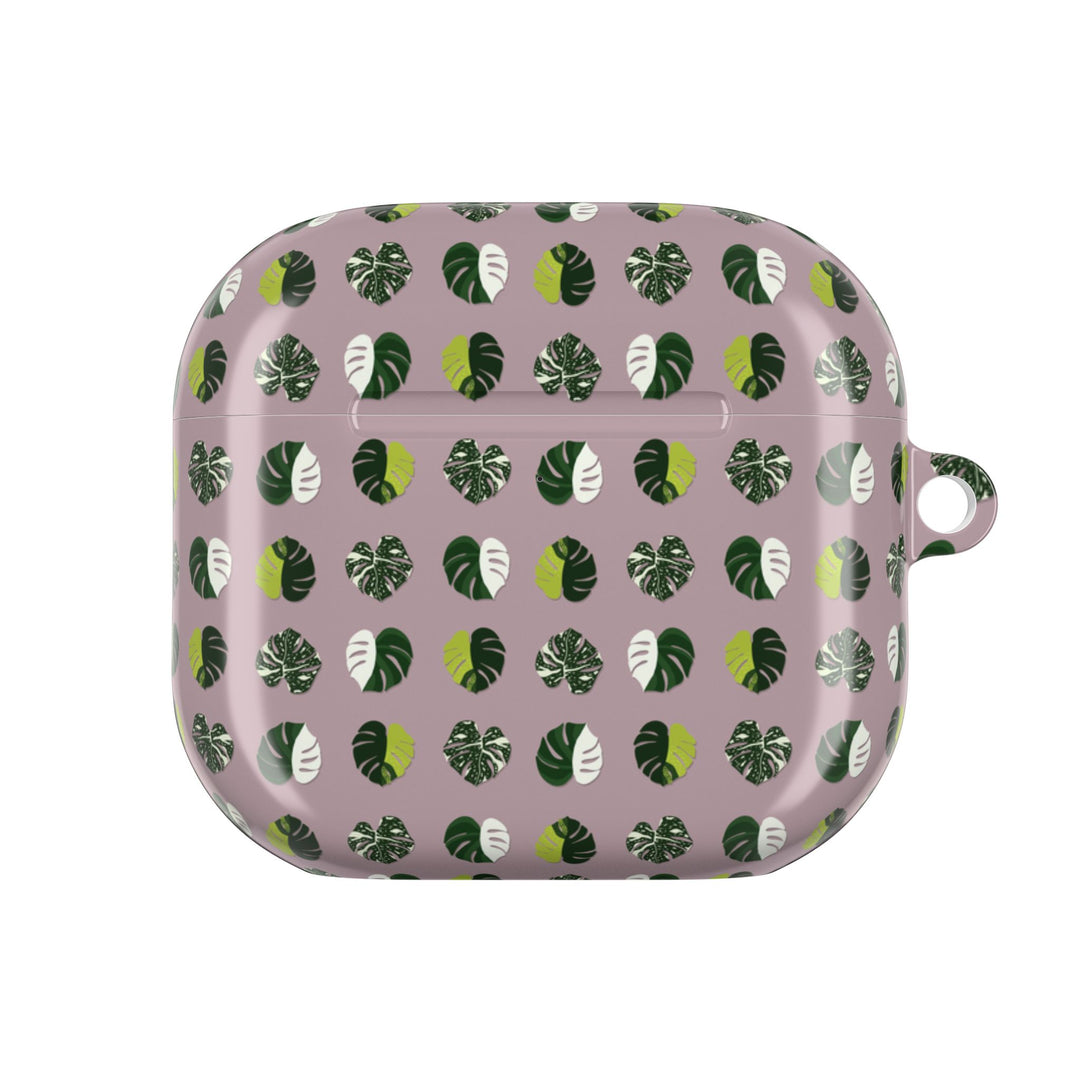 Variegated Monstera Pattern AirPod Cases