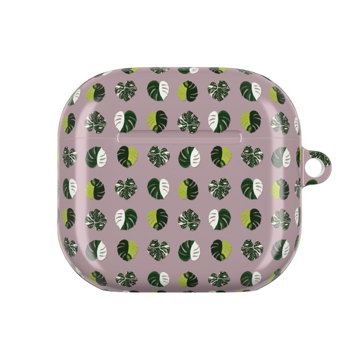 Variegated Monstera Pattern AirPod Cases