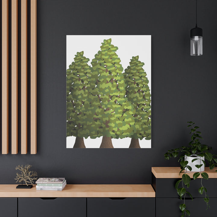 Incense Cedar Canvas Print – Wall Art