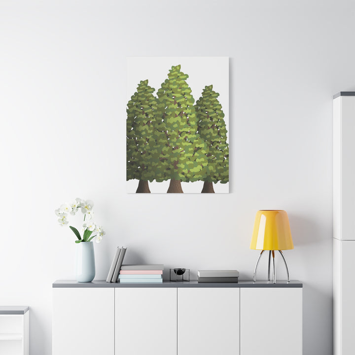 Incense Cedar Canvas Print – Wall Art