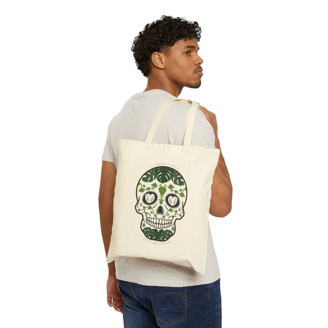 Día de los Muertos Canvas Tote Bag – Eco Friendly Everyday Carry