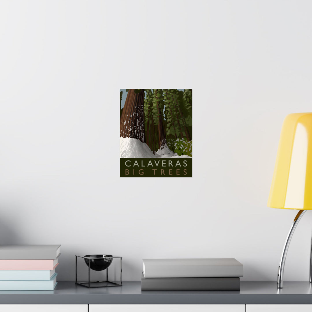 Calaveras Big Trees Print – Unframed Wall Art