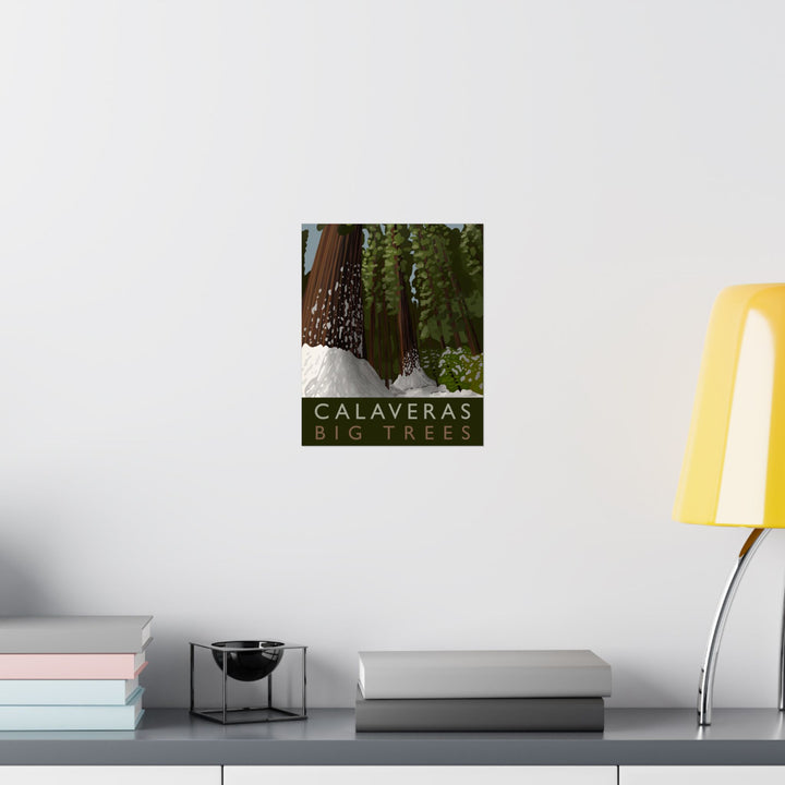 Calaveras Big Trees Print – Unframed Wall Art