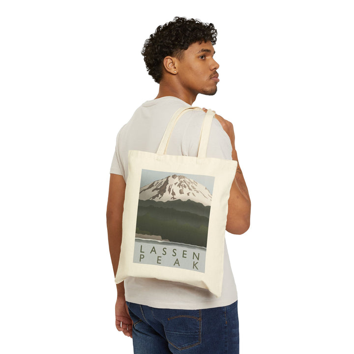 Lassen Peak Canvas Tote Bag – Eco Friendly Everyday Carry