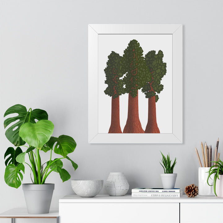 Giant Sequoias Framed Print – Wall Art