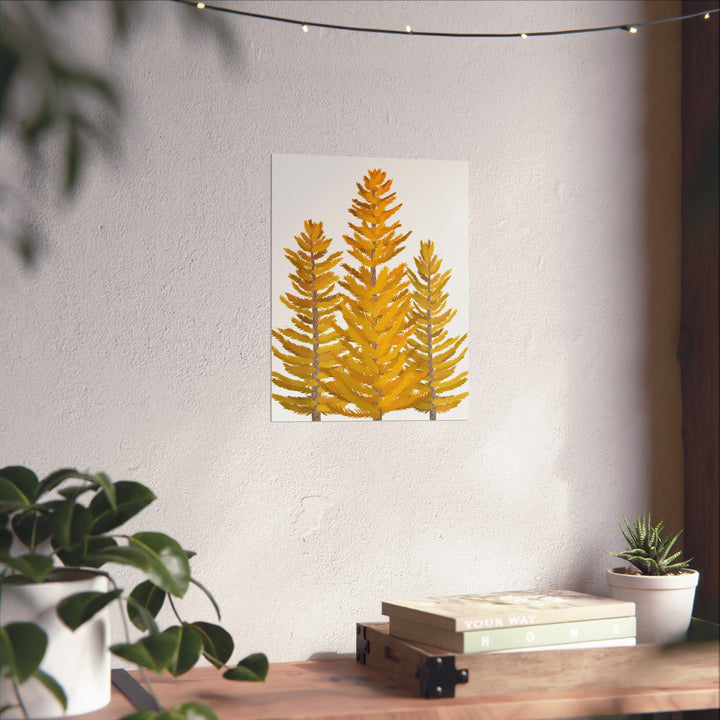 Western Larch Print – Unframed Wall Art