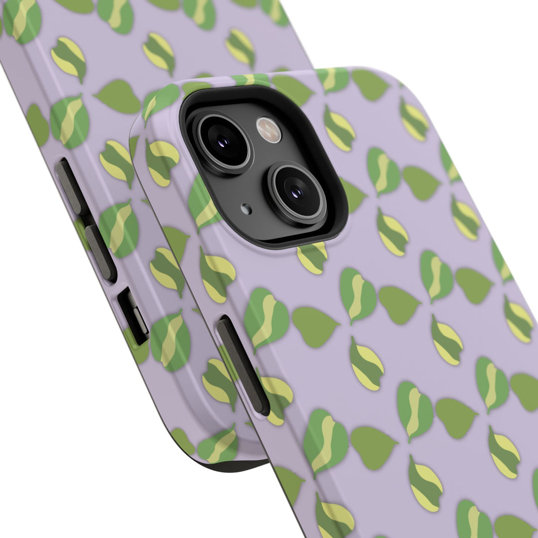 Hoya Kerrii Pattern Phone Case – Dual Layer Protective Cover