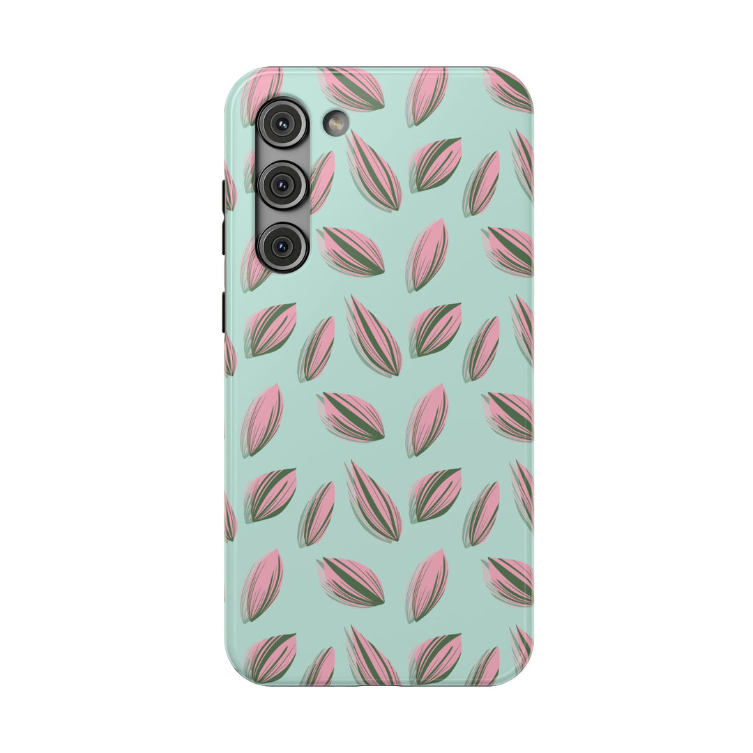 Tradescantia Nanouk Pattern Phone Case – Dual Layer Protective Cover