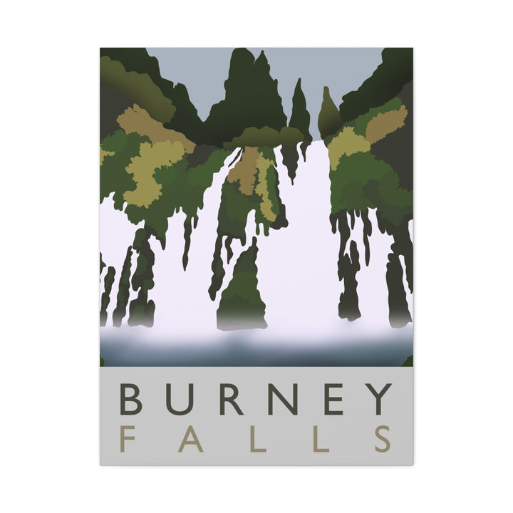 Burney Falls Canvas Print – Wall Art
