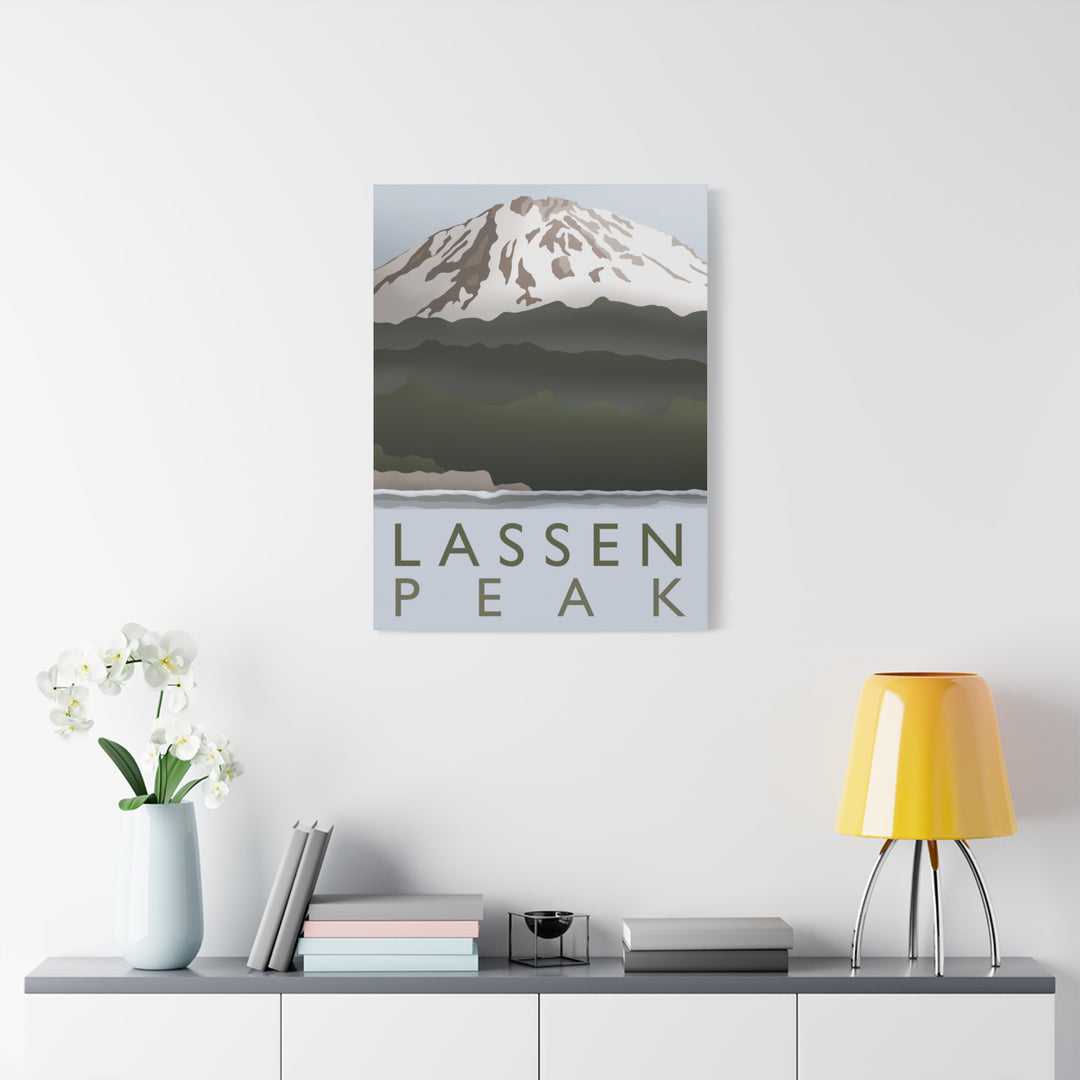 Lassen Peak Canvas Print – Wall Art