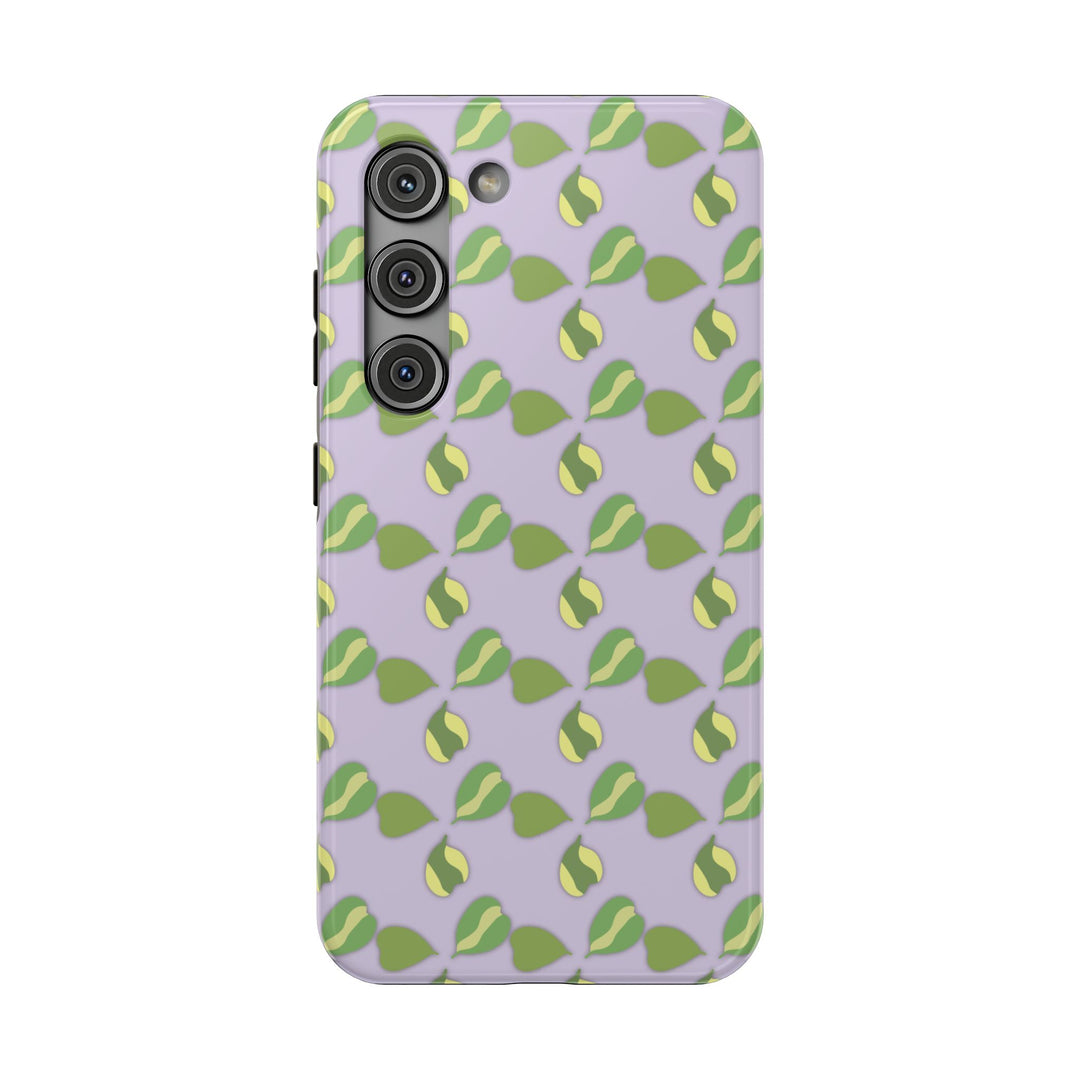 Hoya Kerrii Pattern Phone Case – Dual Layer Protective Cover
