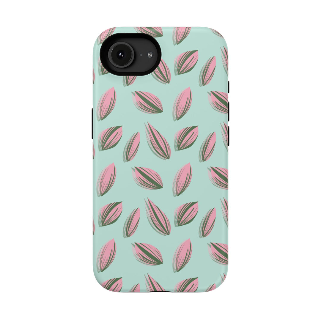 Tradescantia Nanouk Pattern Phone Case – Dual Layer Protective Cover