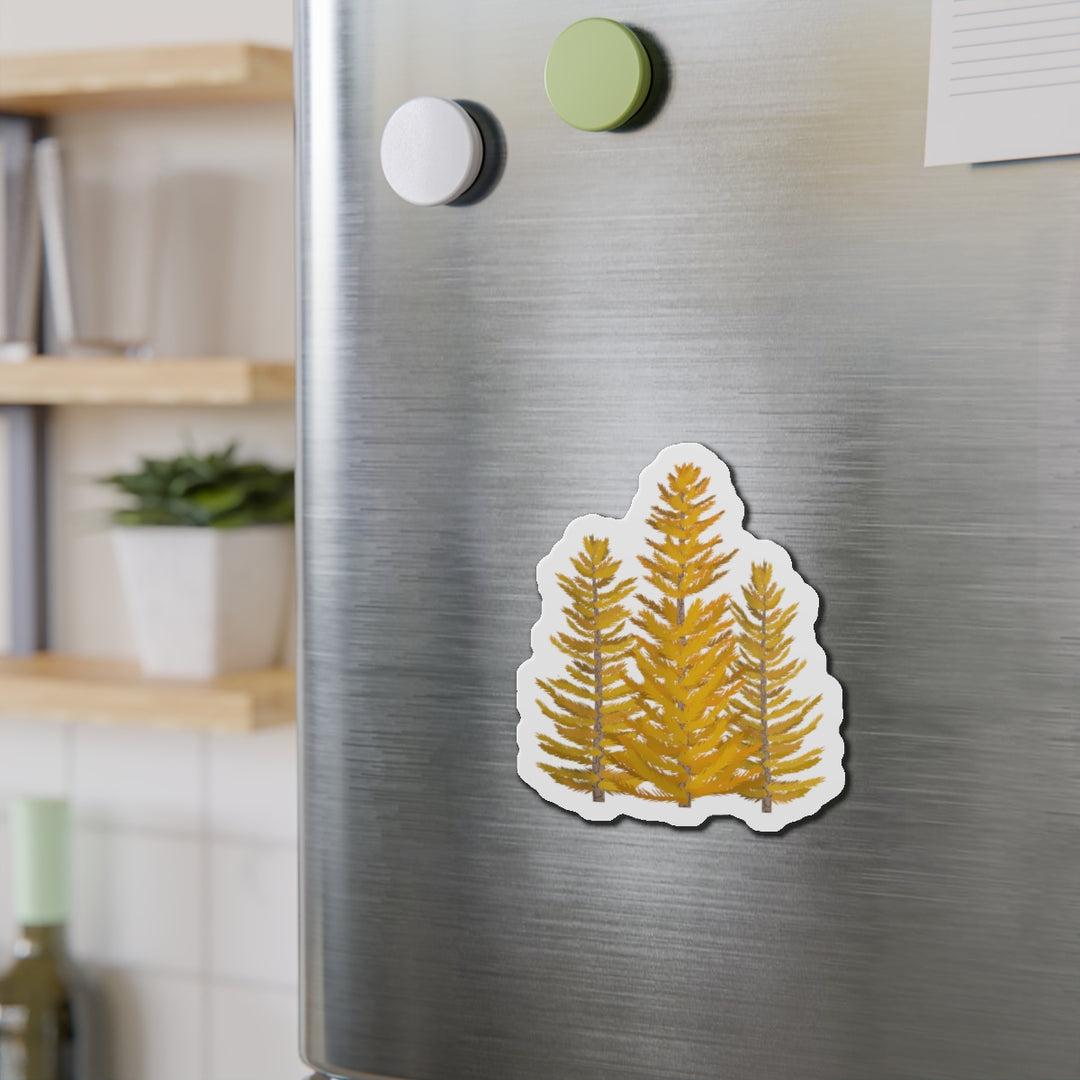 Western Larch Magnet – Flexible Die Cut Vinyl