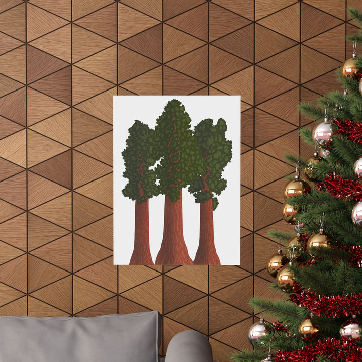 Giant Sequoias Print – Unframed Wall Art