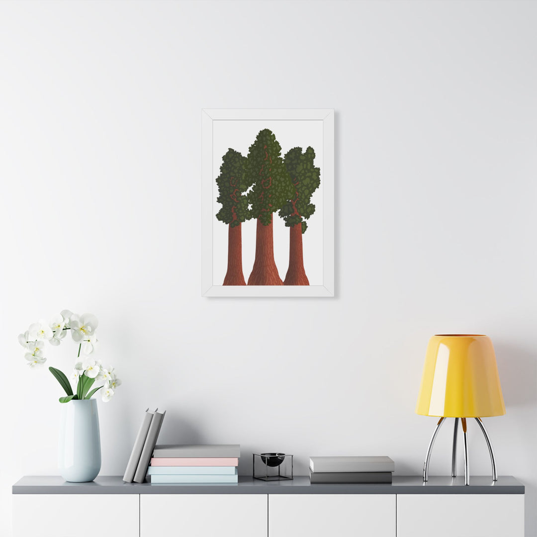 Giant Sequoias Framed Print – Wall Art