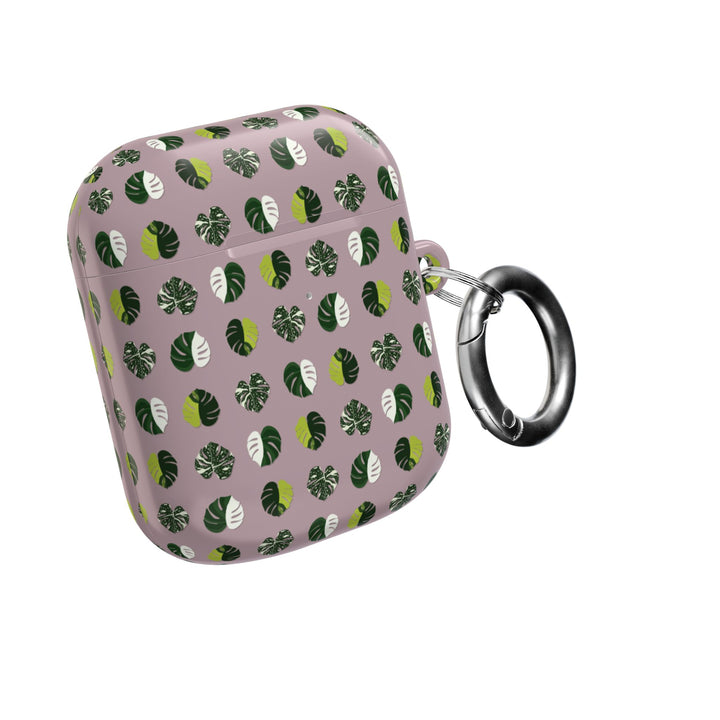 Variegated Monstera Pattern AirPod Cases