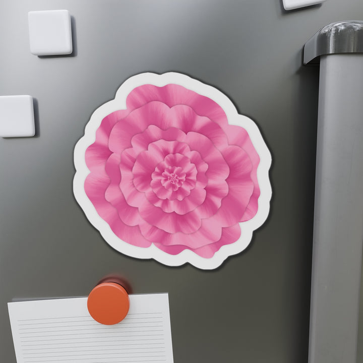 Abstract Peony Magnet