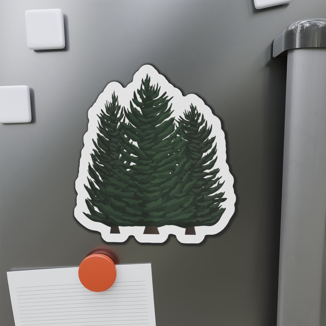 Douglas Fir Magnet – Flexible Die Cut Vinyl