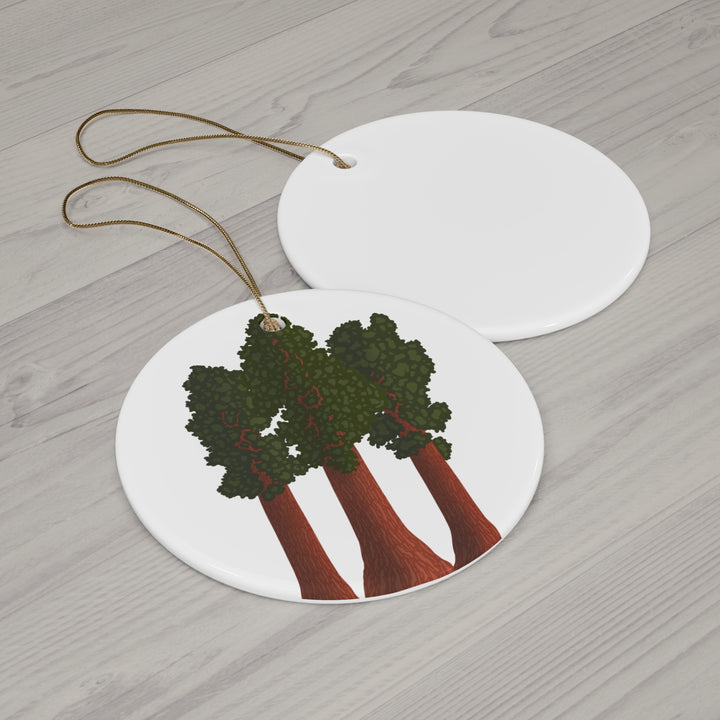 Giant Sequoias Ceramic Ornament