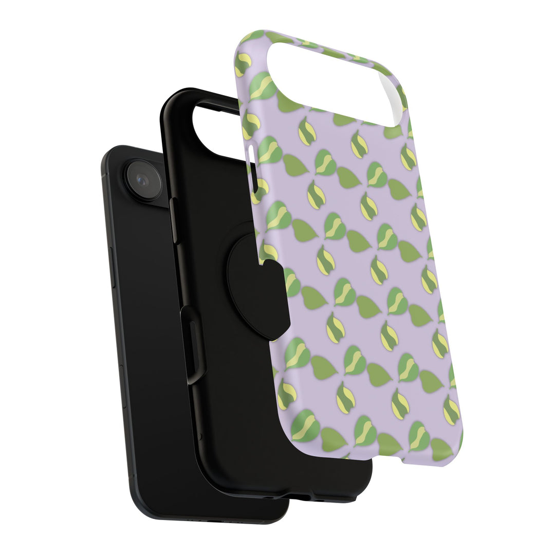 Hoya Kerrii Pattern Phone Case – Dual Layer Protective Cover