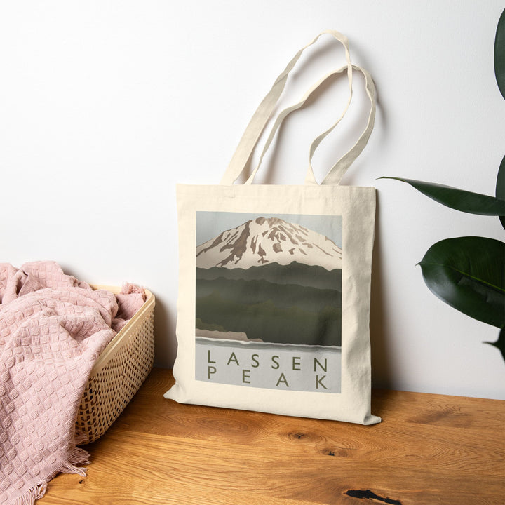 Lassen Peak Canvas Tote Bag – Eco Friendly Everyday Carry