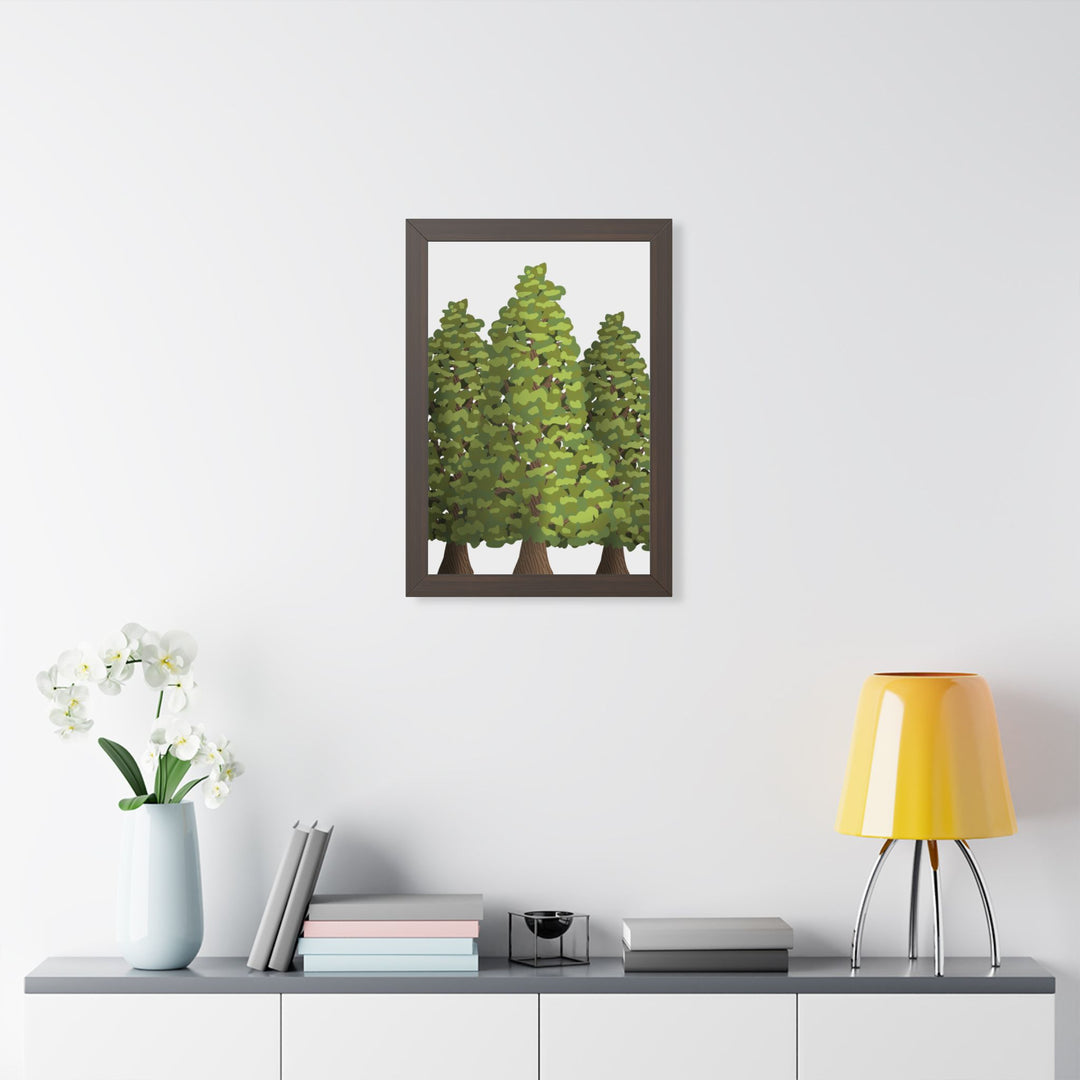 Incense Cedar Framed Print – Wall Art