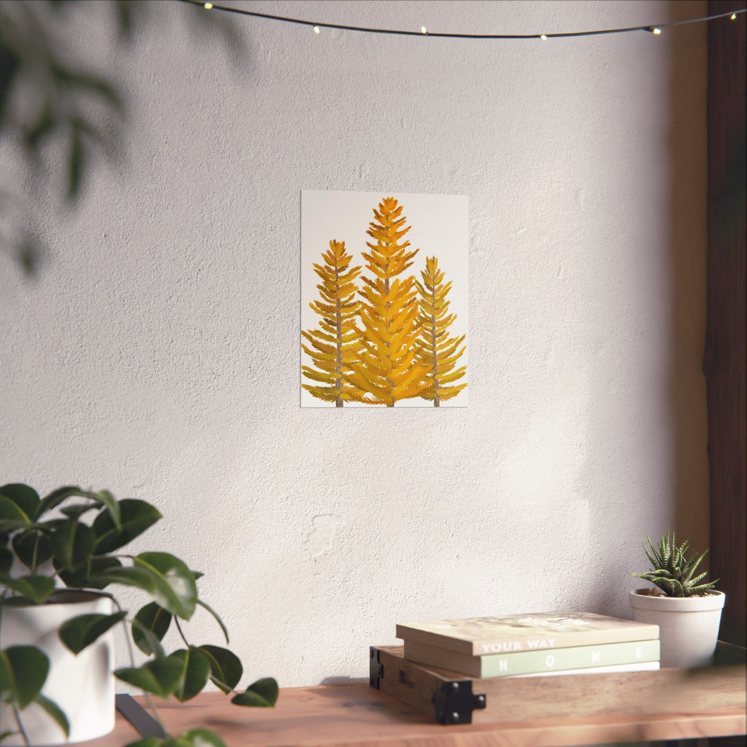 Western Larch Print – Unframed Wall Art