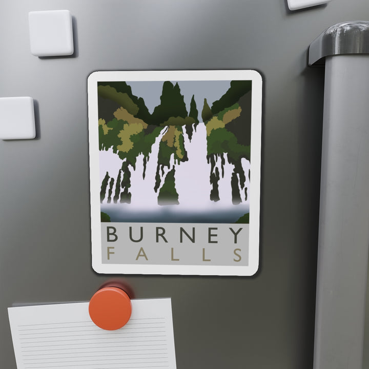 Burney Falls Magnet – Flexible Die Cut Vinyl