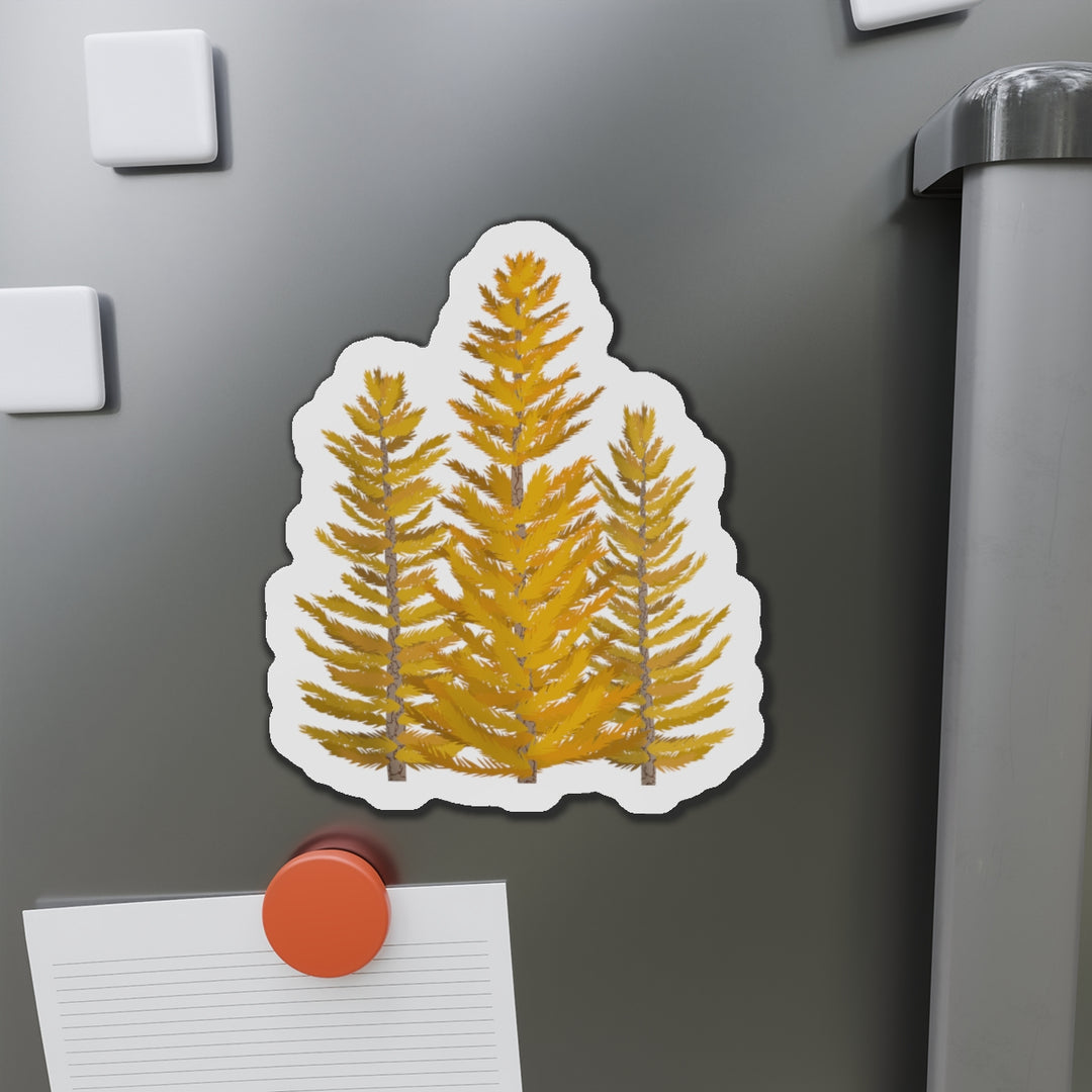 Western Larch Magnet – Flexible Die Cut Vinyl