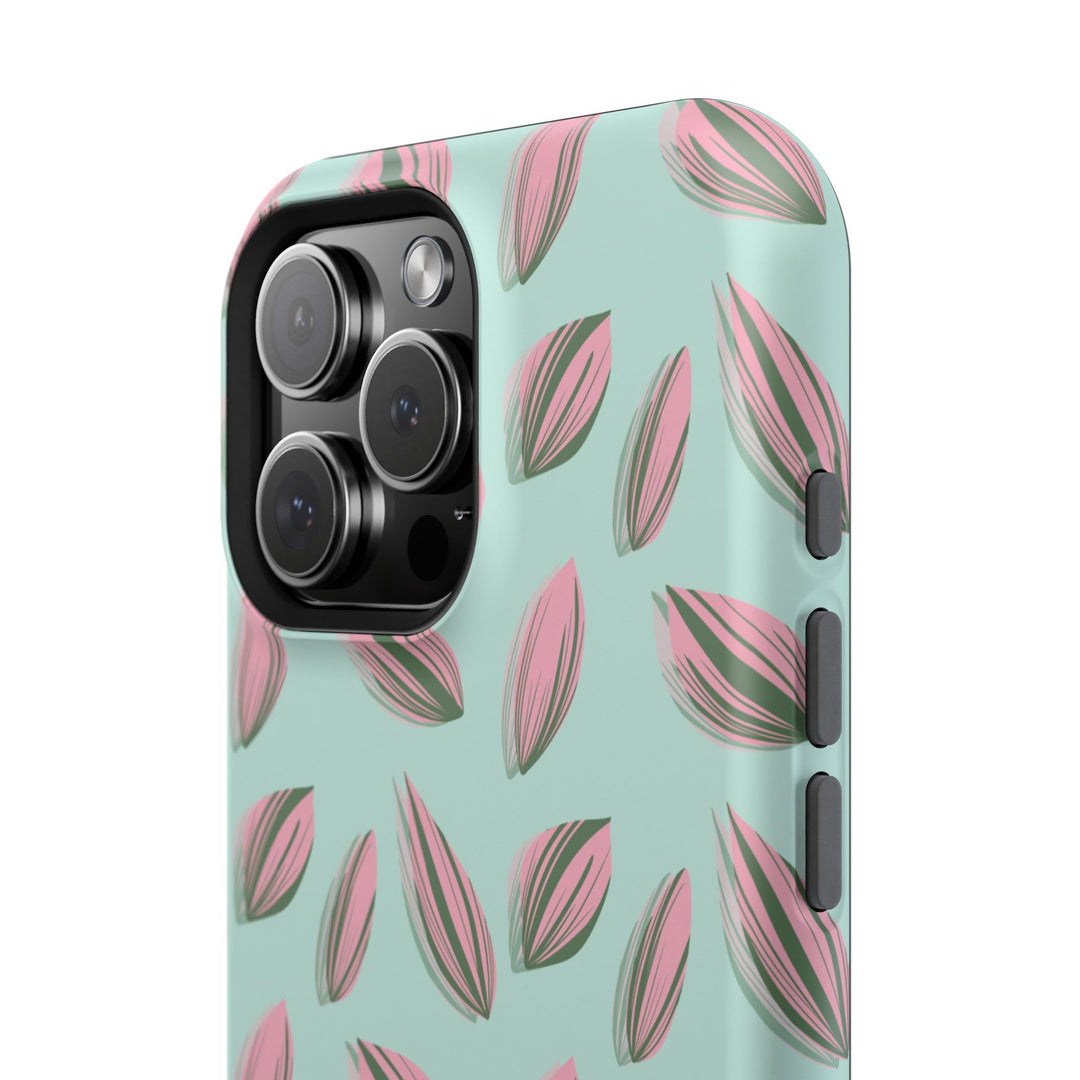 Tradescantia Nanouk Pattern Phone Case – Dual Layer Protective Cover
