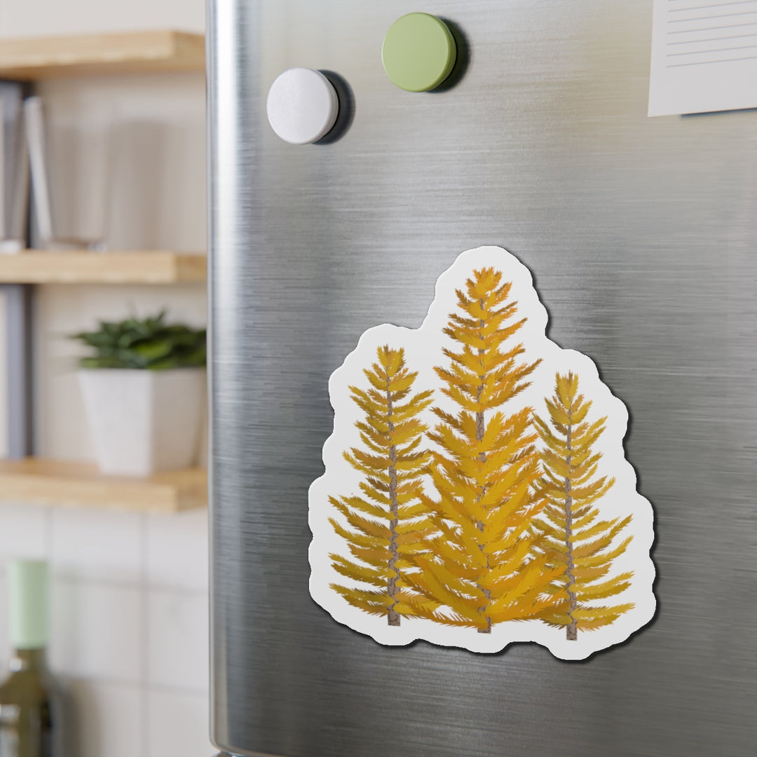 Western Larch Magnet – Flexible Die Cut Vinyl