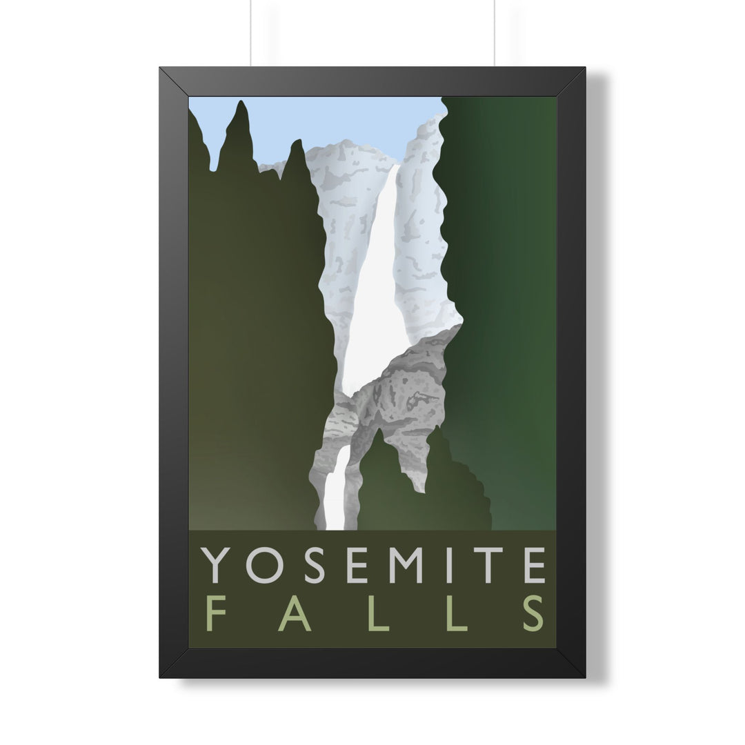 Yosemite Falls Framed Print – Wall Art