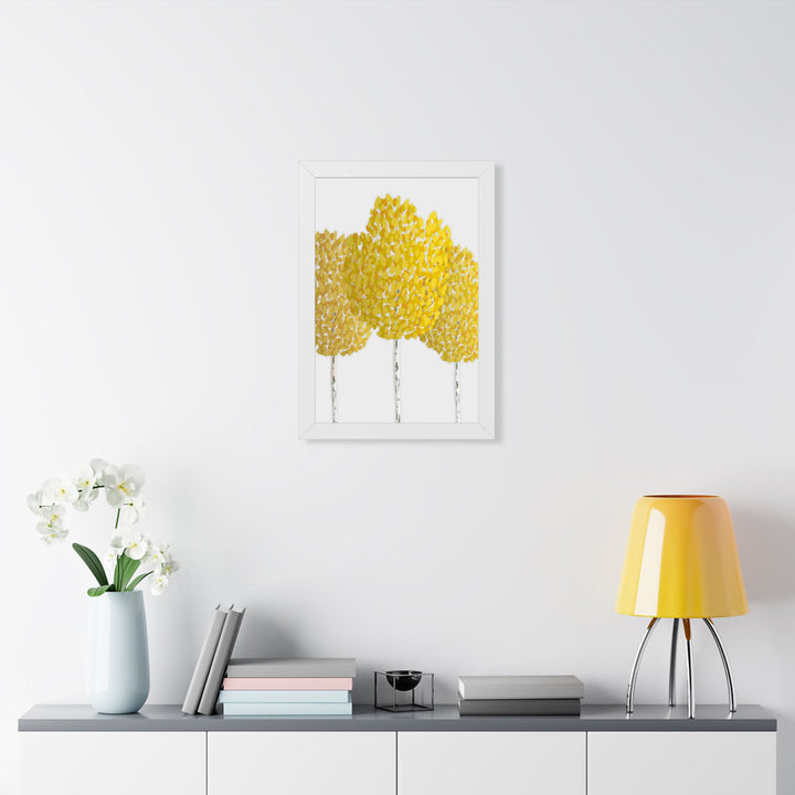 Fall Aspen Framed Print – Wall Art