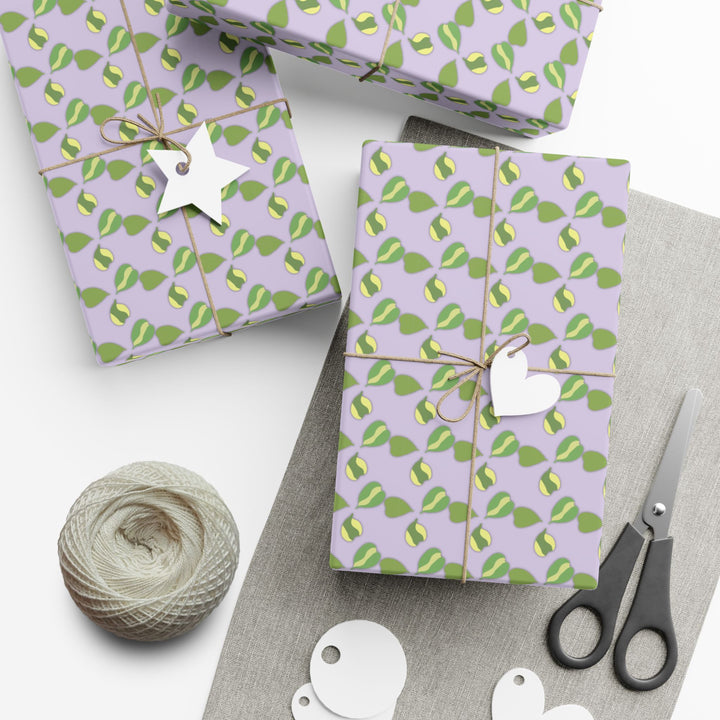 Hoya Kerrii Pattern Wrapping Paper – Botanical Gift Wrap Roll