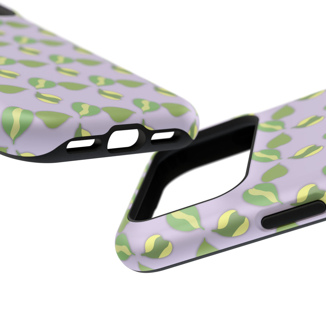 Hoya Kerrii Pattern Phone Case – Dual Layer Protective Cover
