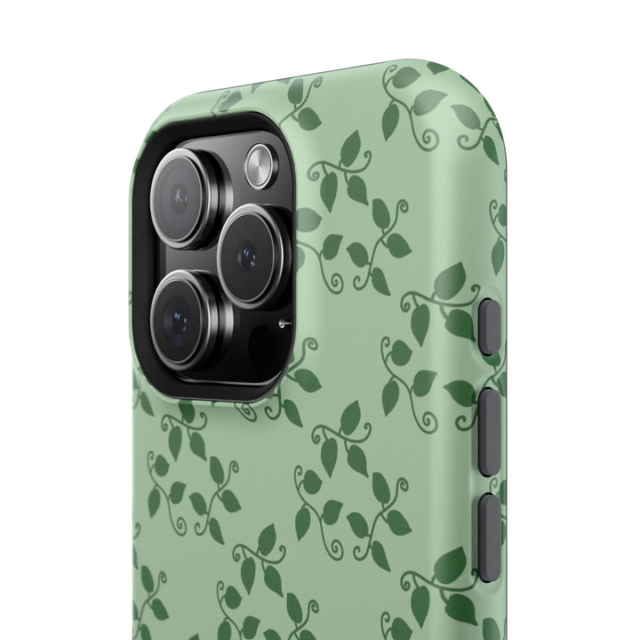 Pothos Pattern Phone Case – Dual Layer Protective Cover