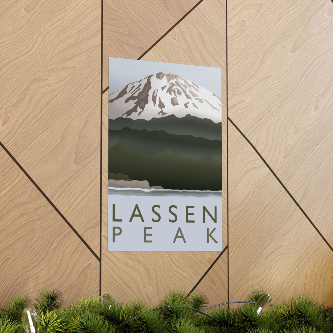Lassen Peak Print – Unframed Wall Art