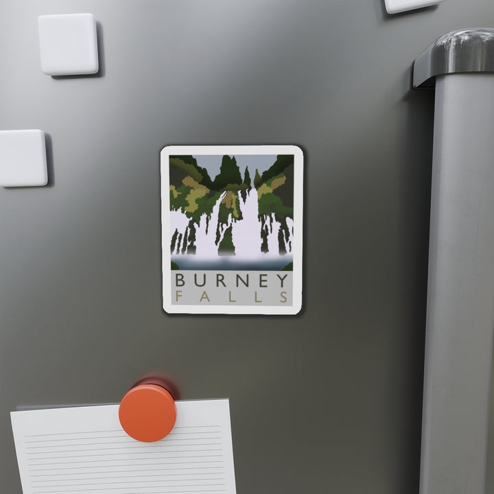 Burney Falls Magnet – Flexible Die Cut Vinyl