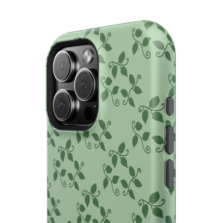 Pothos Pattern Phone Case – Dual Layer Protective Cover